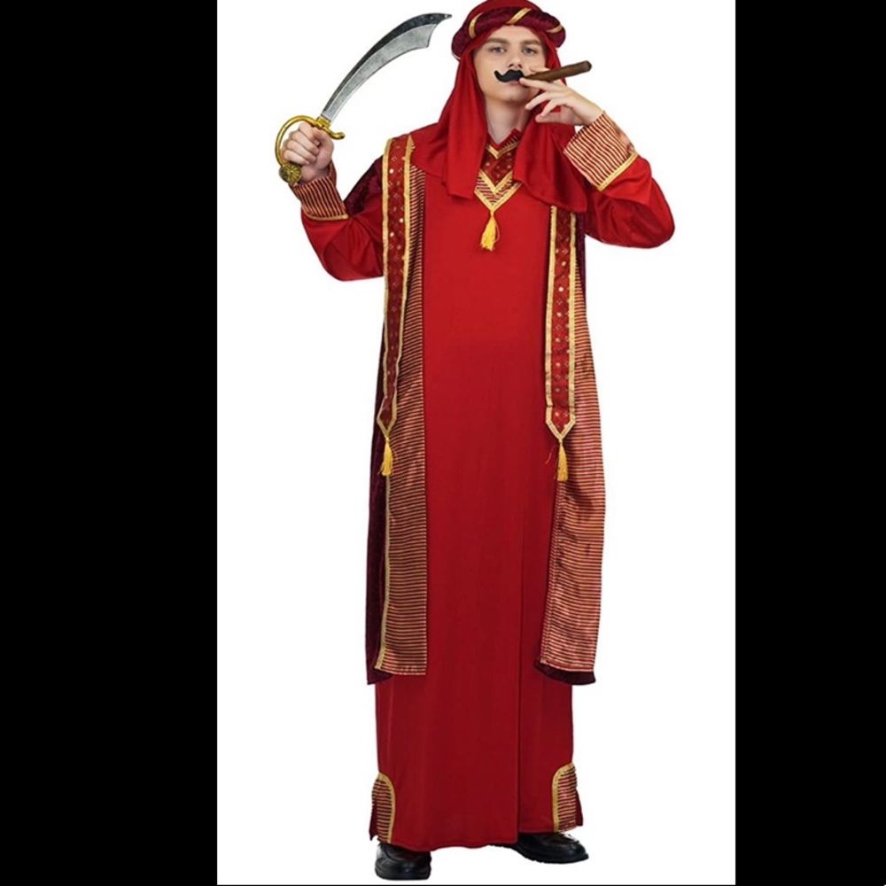 Adult Arab Prince Custome